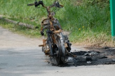 Scooter Burnt Out