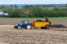 Tractor, Farmer, Fertilize