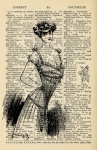 Vintage Victorian Woman Corset