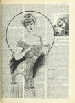 Vintage Woman Corset Illustration