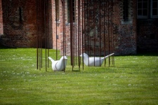 Birds, Sculptures, Cage