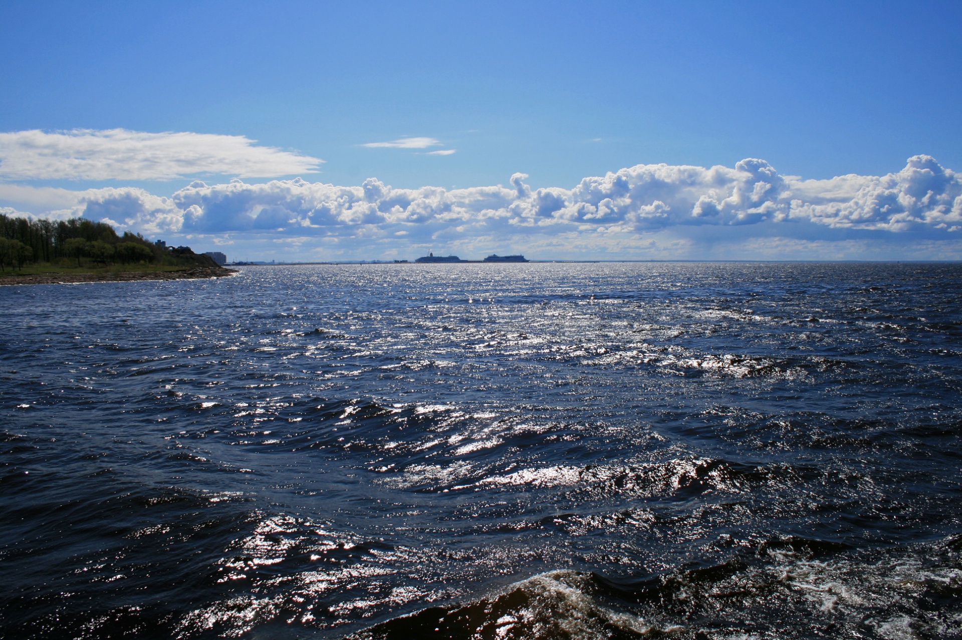 Facing Gulf Of Finland, Neva River