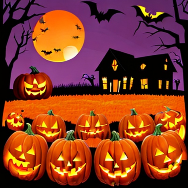 Halloween Background Illustration Free Stock Photo - Public Domain Pictures