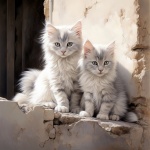 Adorable Creamy White Kittens