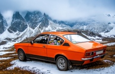 Car, Oldtimer, Opel, Orange