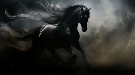 Black Spanish Horse&039;s Enigma