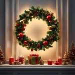Christmas Wreath With Presents