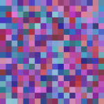 Cool Colors Quilt Square Background