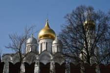 Cupolas Of Church Of The Archangel