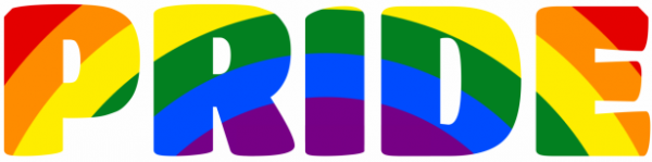 Gay Pride Rainbow Curved