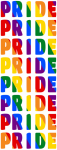 Gay Pride Rainbow Diagonal