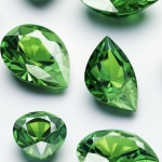 Green Gemstone Glass Seamless