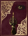 Halloween Gothic Candle And Eye