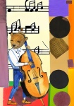 Abstract Jazz Music Illustration