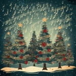 Christmas Music Trees