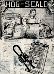 Vintage Etched Drawing Ads