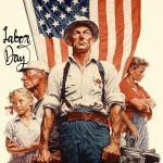 American Labor Day Poster