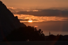 Sunset By Morro Rock