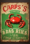 Vintage Seafood Advertisement
