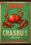 Vintage Seafood Advertisement