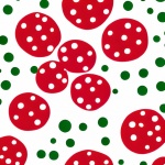 Abstract Strawberry Poster