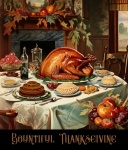 Thanksgiving Dinner Table Poster