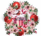Christmas Ird Wreath