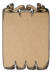 Label Banner Parchment Clipart