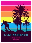 Laguna Beach Sunset Poster