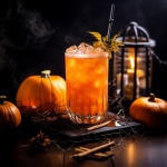 Orange Halloween Drink