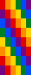 Rainbow Colored Blocks