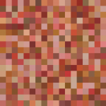 Red Colors Square Quilt