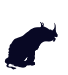Rhino Silhouette Clipart