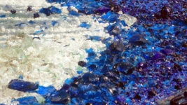 Smashed Blue Glass 04