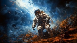 The Enigmatic Astronaut&039;s Cosmic