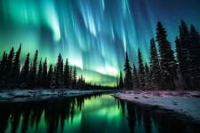 The Shimmering Veil Aurora Boreali