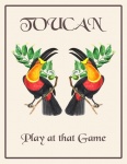 Toucan Vintage Art Poster