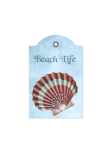 Vintage Shell Scallop Label