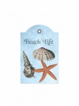 Vintage Starfish Shells Label