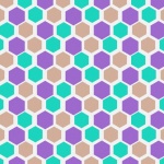 Honeycomb Hexagon Pattern Background