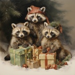 Wildlife Christmas Card