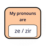 Ze Zer Pronouns