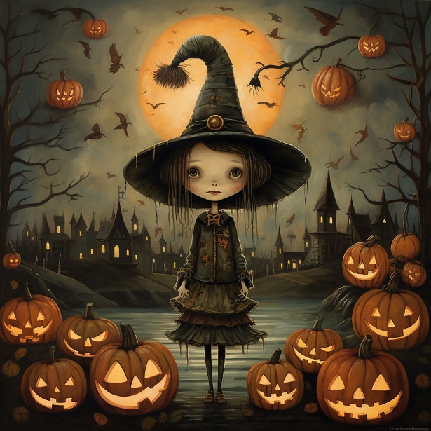 Bruxa bonita de Halloween imagem de stock. Imagem de gravado - 101421175