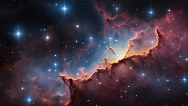 Starry Sky Nebula Universe Free Stock Photo - Public Domain Pictures