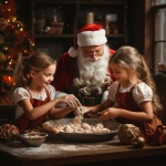 Baking With Santa Claus