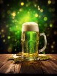 Beer At Saint Patrick&039;s Day
