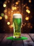 Beer At Saint Patrick&039;s Day