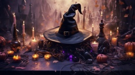 Black Hat For Halloween