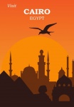 Cairo, Egypt Travel Poster