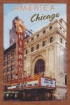 Chicago USA Travel Poster